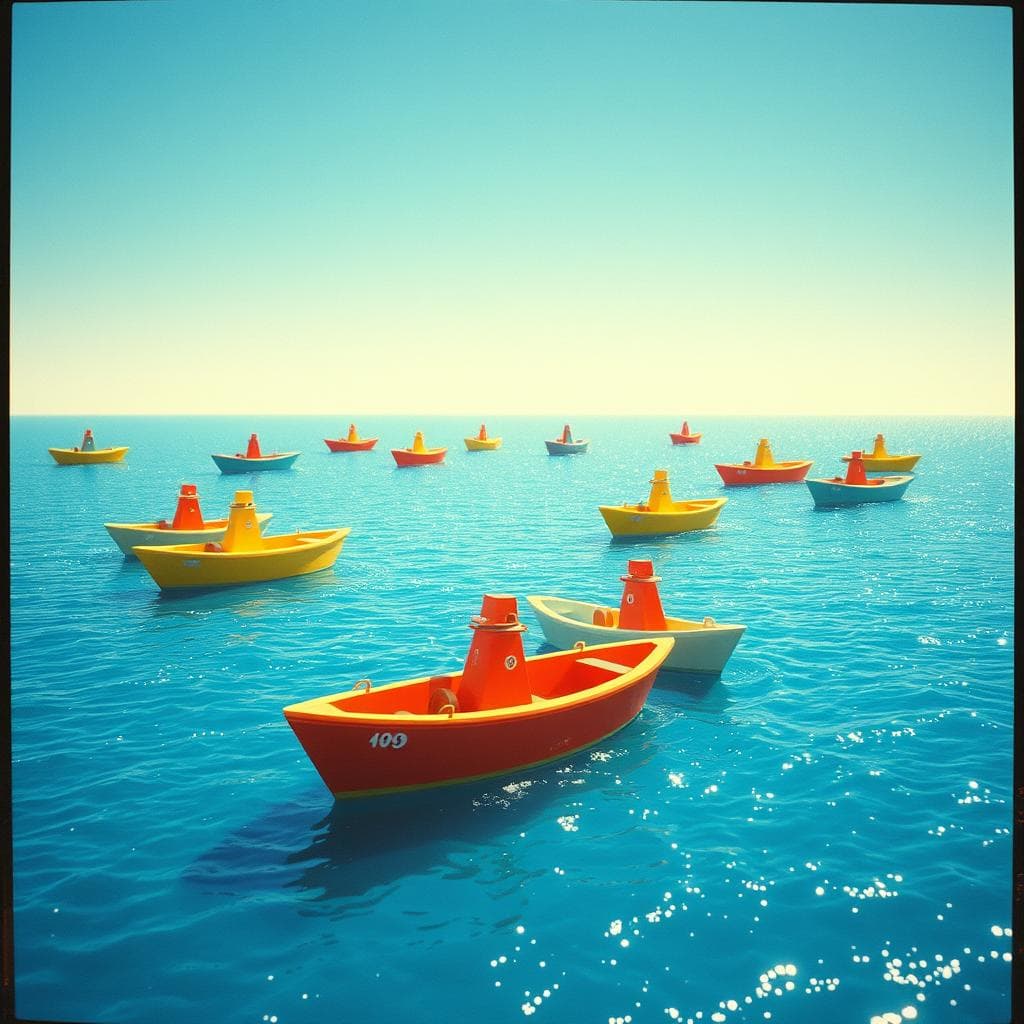 Boats Upon the Sea (Buoyancy)
