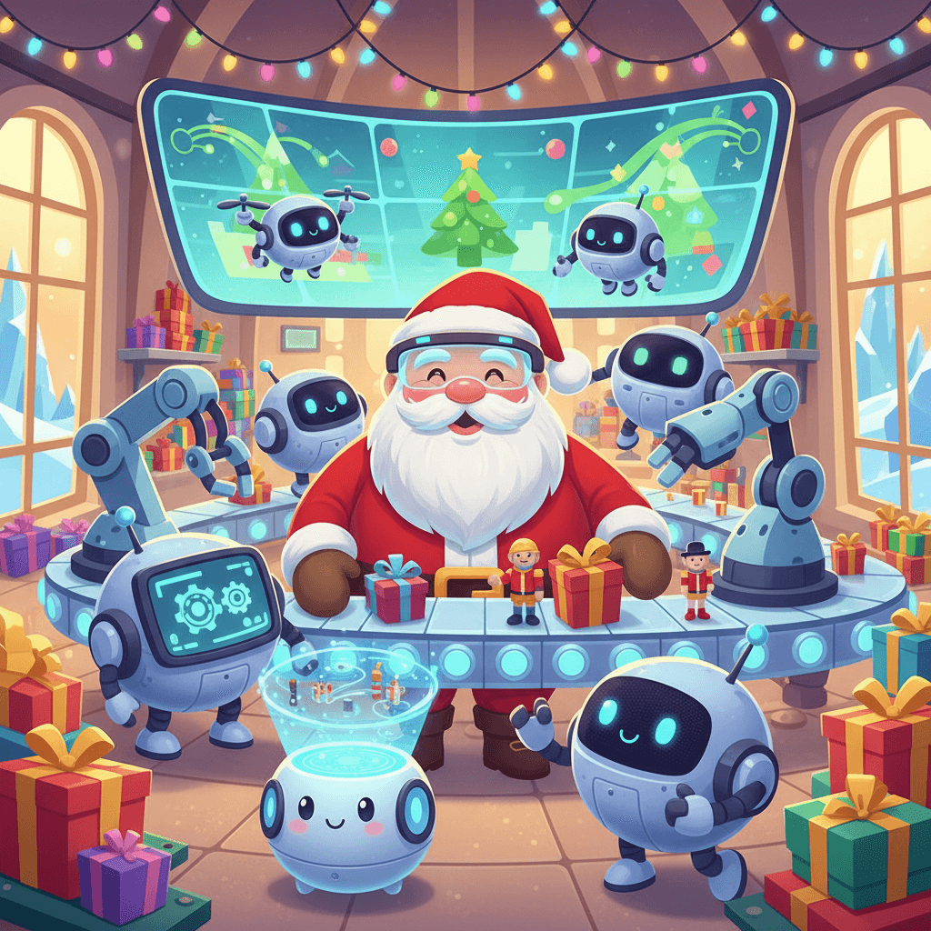 Santa's High-Tech Workshop