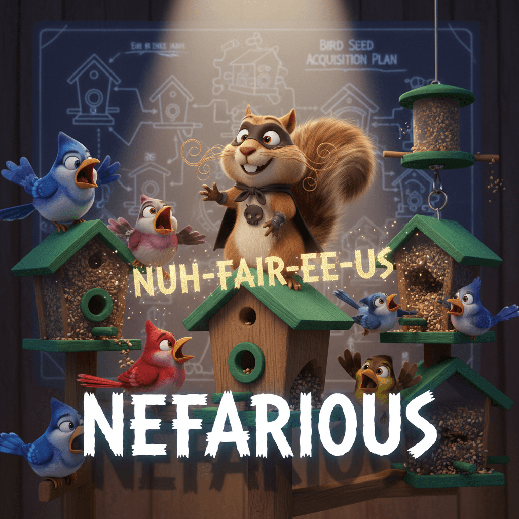 Nefarious Squirrel!