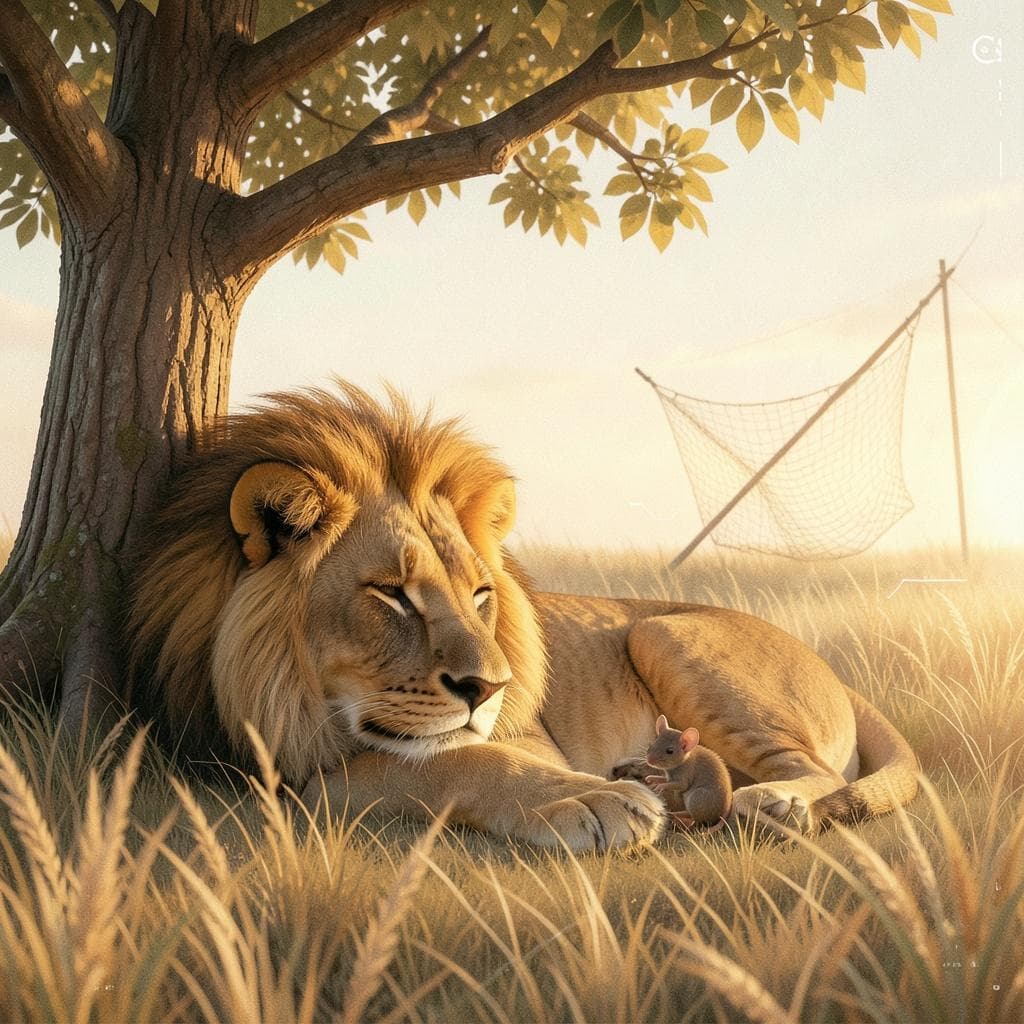 The Lion and the Mouse