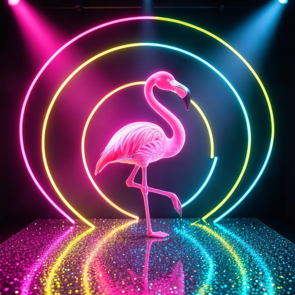 Vivacious Flamingo!