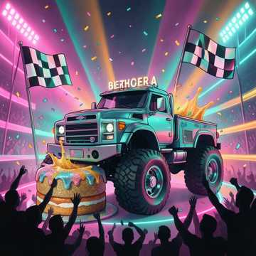 Rayleo's Monster Truck Birthday