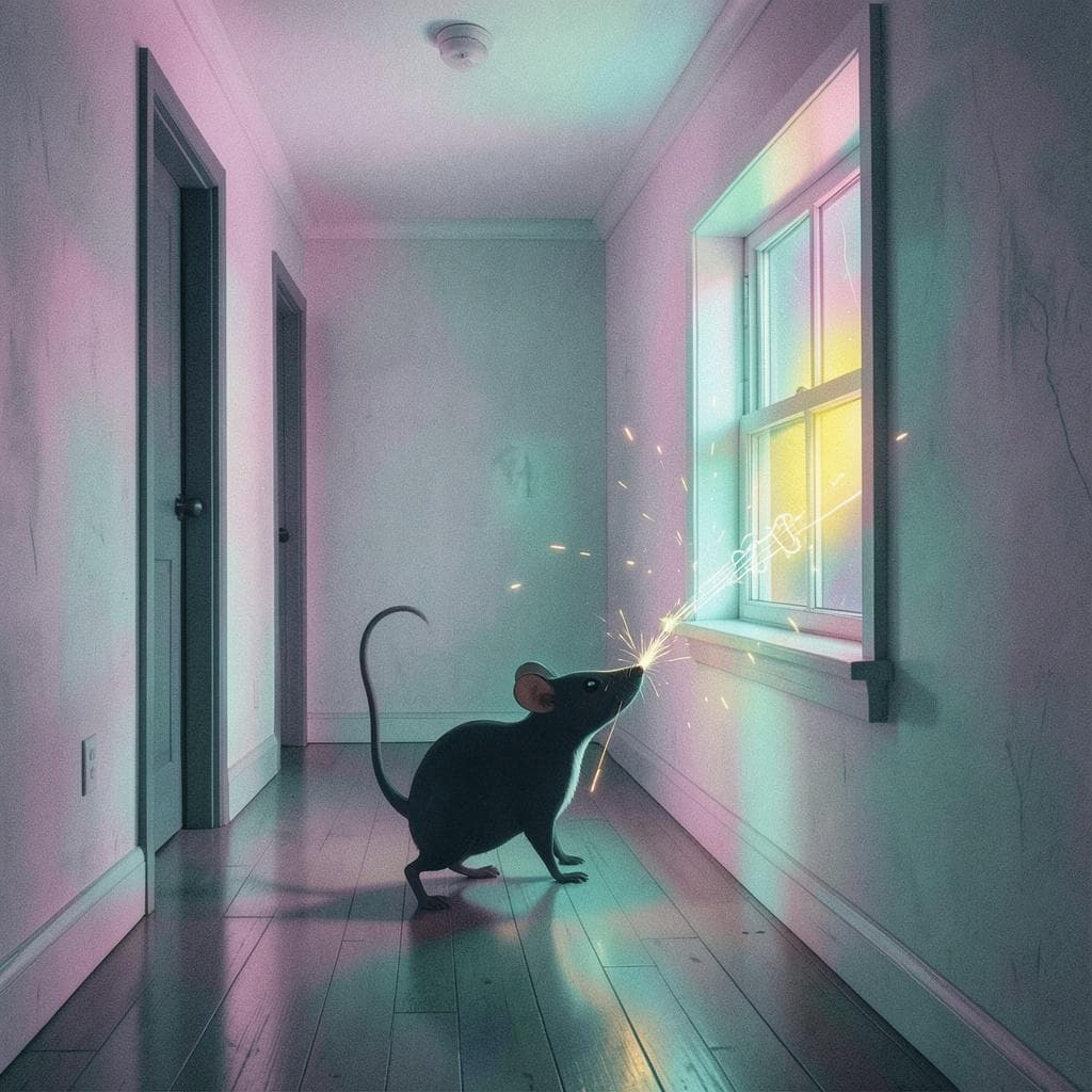 Timid Mouse!