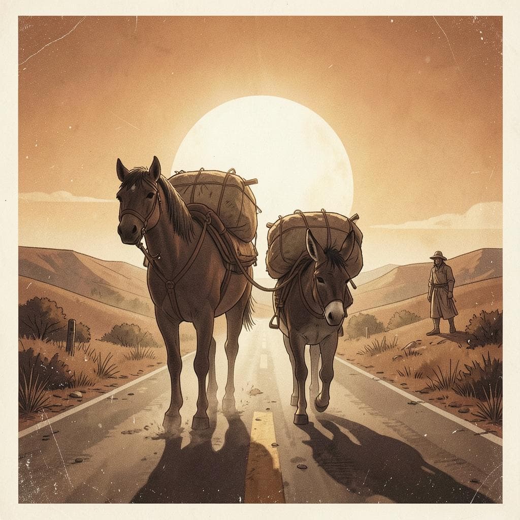 The Horse and the Donkey