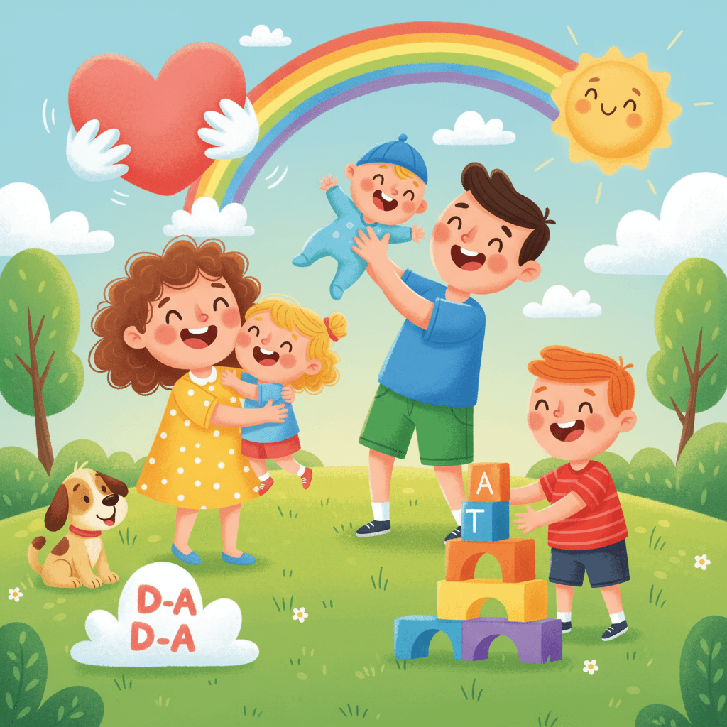 Happy Family Playtime