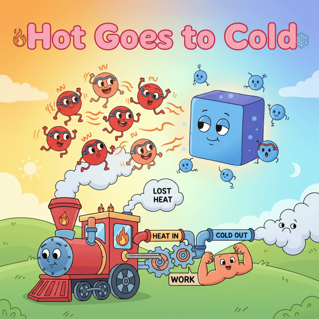 Hot Goes to Cold